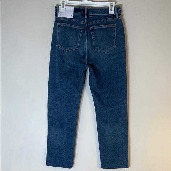 NWT. LOFT The Slim High Rise Raw Hem Jeans. 28/6P. - Picture 8 of 10